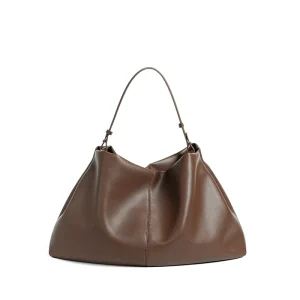 Genuine Leather Shoulder Bags for Women Stylish Handbags Large Soft Crossbody Tote Purses Top Handle Satchels