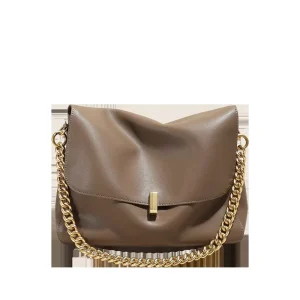 Genuine Leather Women Bag New Fashion Trendy Tote Large Capacity Versatile Design Shoulder Crossbody Purse Direct Supply