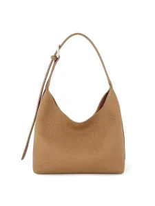 Genuine Leather Women Shoulder Bucket Bag Luxury Vintage Fashion Waterproof Single Strap Portable Handbag
