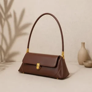 Genuine Leather Women’s Shoulder Bags Elegant Retro Armpit Bag for Women Sacs Main Pour Femmes OEM ODM Factory