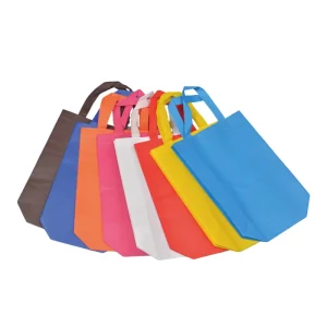 Global Export Heavy Duty Material Strong Reinforced Stitching Recyclable Biodegradable Non Woven Bag Multiple Colors On Time
