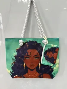 Good Quality Canvas Bag Large Capacity Printed Recyclable Bags Shopping Handbags for Women