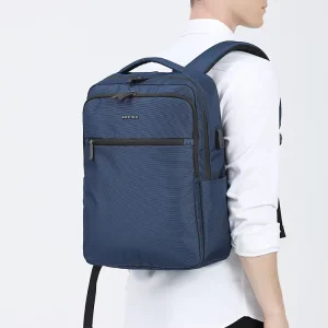 Good Quality Durable 15.6 Inch Fashion Business Custom Laptop Backpack USB Waterproof Mens Travel Backpack