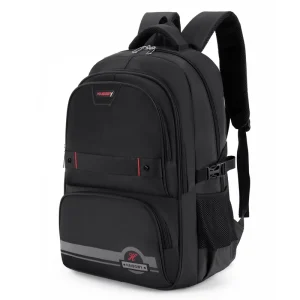 HAIBOWY Large Capacity Ultra Light Multi Functional Reflective Polyester Laptop Backpack Waterproof College Student Bag
