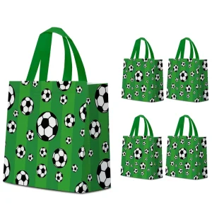 HUIMEI Popular Non Woven Tote Bag with Custom Football Print Non Woven Fabric Eco Bag