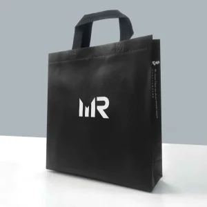 Handbags Foldable Non woven Bag High Quality Handle Bag With Custom Logo Reusable Colorful Shopping Tote Bag Shoes Packaging