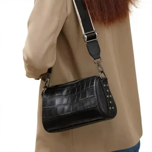 Handbags New Style All Match Women’s Crossbody Shoulder Bag Autumn Winter Trendy Fashion High End Stylish Genuine Leather Single