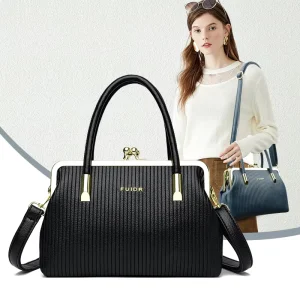 Handbags Young Lady High Quality Sling Bags Ladies Stripe Design Purse for Women Shoulder Bag
