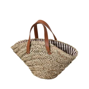 Handmade Eco Friendly Basket Seagrass Straw Bags Women Handbags