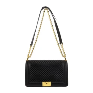 Heavy Duty Beaded Handbag Unique Shoulder Crossbody Mini Square Bag Custom