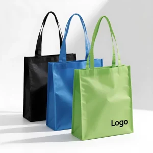 Heavy Duty Non Woven Tote Bag Reusable Non Woven Packaging Bags custom Promotgift shopping bags with logo