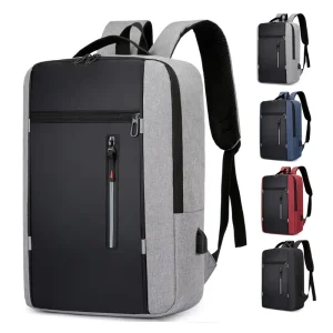 High Capacity Custom Logo Laptop Backpack USB Leisure Bag for Men Laptop Business Travel Backpack Computer Bag