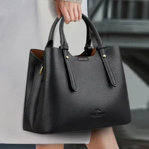 High Capacity New Pu Leather Multi-layer Shoulder Bags Fashion Women’s Handbags Fashion Satchel Leather Purse Bags