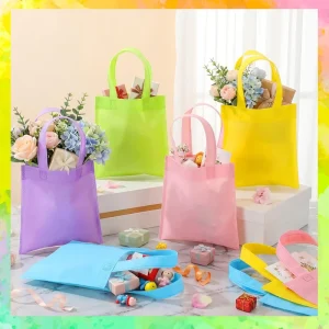 High Demand Durable Reusable Colorful Non Woven Shopping Bag for Supermarket and Delivery Use Customizable