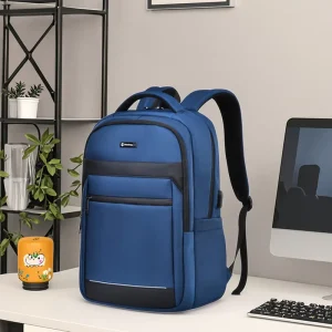 High End Durable Waterproof Polyester Large Capacity Unisex Laptop Business Bag Customizable Logo Available Casual Bag
