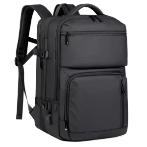 High-End Men’s Backpack Large Capacity Cross-Border Fashion Travel Bag Computer Waterproof Polyester