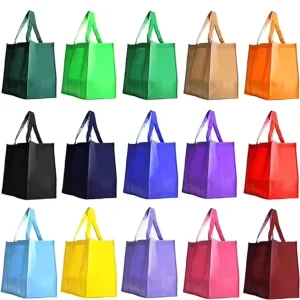 High Quality 80GSM Non Woven Promotional Eco Friendly PP TNT Shopping Tote Bag with Custom Logo