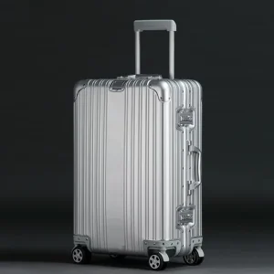 High Quality China Metal Travel Suitcase Luxury Aluminum Luggage Suit Cases Traveling Custom Suitcase Set