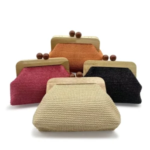 High Quality Clutch Evening Bags Ladies Crossbody Bag Women’s Straw Clutch Bags