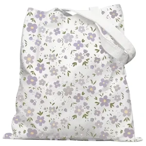 High Quality Cotton Cloth Bag with Full color Printing Large Capacity Environmentally Friendly Shopping Bag Handbag