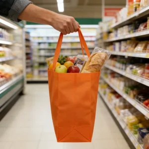 High Quality Custom Printed Non Woven Bag Reusable Eco Friendly Shopping Tote Bag With Logo for Promotional Advertising Business