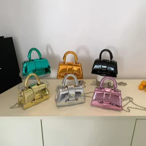 High Quality Cute Pu Leather Bags For Girls Luxury Mini Designer Purses And Handbags For Women Mini Messenger Bag