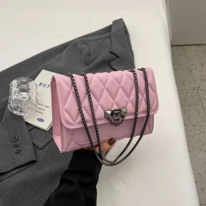 High Quality Designer Handbags New Chain Diamond Lattice Shoulder Underarm Bag Fashion Trendy Women Bags
