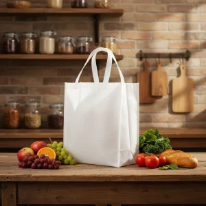 High Quality Eco Friendly Biodegradable Recyclable Reusable Non Woven Bag with Digital Printing Custom Color for Supermarket Use