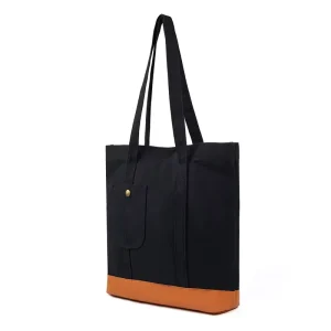 High Quality Factory Customizable logo Casual One shoulder Denim Medium All match High end Travel Canvas Denim Tote Bag