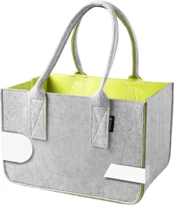 High Quality Felt Bag Gift Bag Custom Pattern Logo Large Capacity Thick Commuting Tote Storage Bag