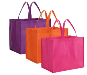 High Quality Large Capacity Custom Logo Color Printed Shopping Bag Eco Reusable Grocery Supermarket Non Woven Shopping Tote Bags