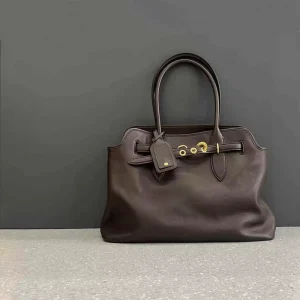 High Quality Leather Handbag Cowhide tote Bag Large Capacity trendy Shoulder Bag for women