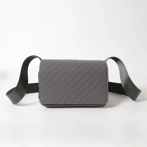 High Quality Men’s Crossbody Bag Retro Flap Postman Messenger Vintage Japanese Small Shoulder Bag PU Polyester Waterproof