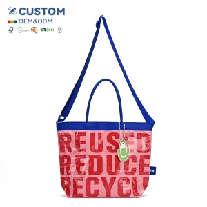 High Quality Reusable PP Woven Tote Bag With Dual Straps For Daily Errands Eco-Friendly Shopping And Casual Outings