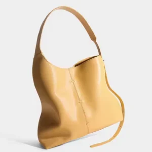 High Quality Soft Genuine Leather Hobo Handbags Women’s Bucket Bag Inspired Designer Large Capacity Shoulder Tote Bag