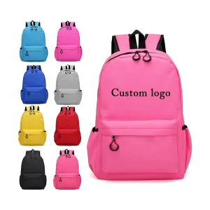 High Quality Stylish Model Factory Backpack Polyester School Bag