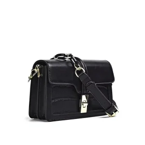 High end Women’s Fashion Crossbody Shoulder Bag Single Strap ZIP Closure Pu Material Retro Texture Internet Popular