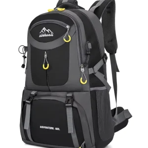 High quality Fashion Waterproof Breathable Student Large 36 56L Internal Frame Backpack Physiological Curve Back for