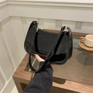 High quality Korean Fashion Shoulder Bag New Ins Solid Color Shoulder Slung Small Bag