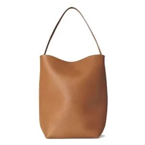 Hobo Bags for Women Genuine Leather Bucket Bags Minimalist Cross Body Purse