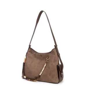 Hobo Shoulder Bag Women Vintage Suede Large Capacity Casual Handbag Low MOQ