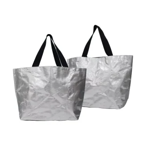 Hot Sell Promotional Custom Printed logo Eco Friendly Tote Recyclable pp Woven Shopping Bag with Handle