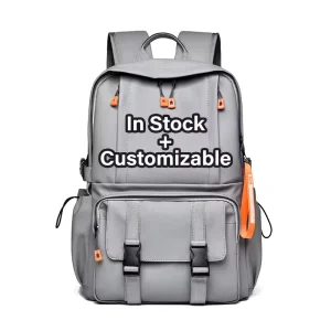 In Stock Customizable Fashion Large Capacity Korean Style College Student School Bag Oxford Outdoor Travel USB Mochila Backpack