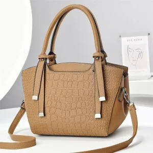In Stock Factory Fashion Women’s Bag High End Sense Large Capacity Shoulder Bag Crossbody Bag Handbag Women’s 21226