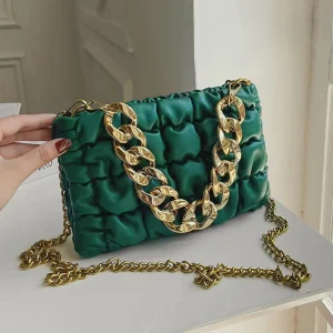 Ins Fashion Chain Bags Women Handbags Ladies Hand Bags Pu Leather Purses and Handbags for Women Luxury