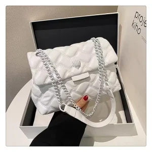 JZY New Designer Single Retro Shoulder Messenger Hand Bags for Women High Quality Luxury Female Handbag Famous Fashion Winter