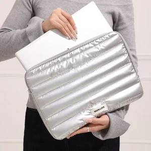 Korean Style Cotton Fabric Computer Sleeve Bag for Apple/Huawei 13.3/14inch Laptops