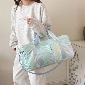 Korean Style Women’s Large Travel Bag for Short-Distance Business Trips and Sports Fitness Dry Wet Separation Luggage Handbag