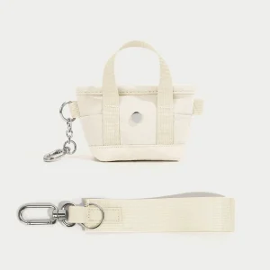 LU Solid Color Cross Border Trend Super Lightweight Winter Wrist Bag Portable Wallet Small Coin Purse Canvas Tote Bag
