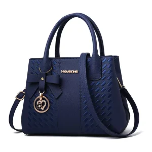 Ladies Fashion Pu Leather Shoulder Luxury Bags Women Handbags